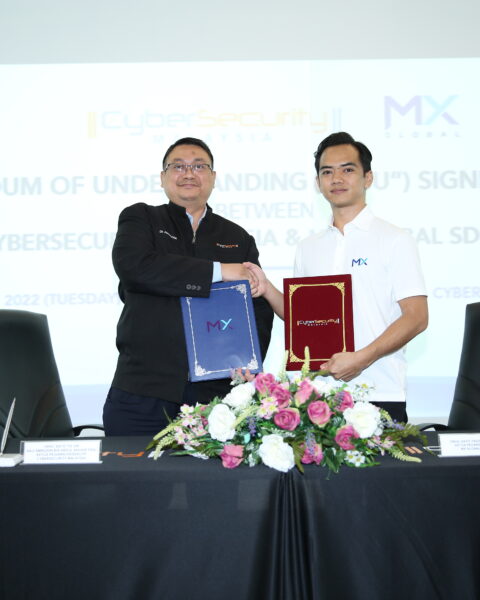 Signing of MOU - MX Global x CyberSecurity Malaysia 2